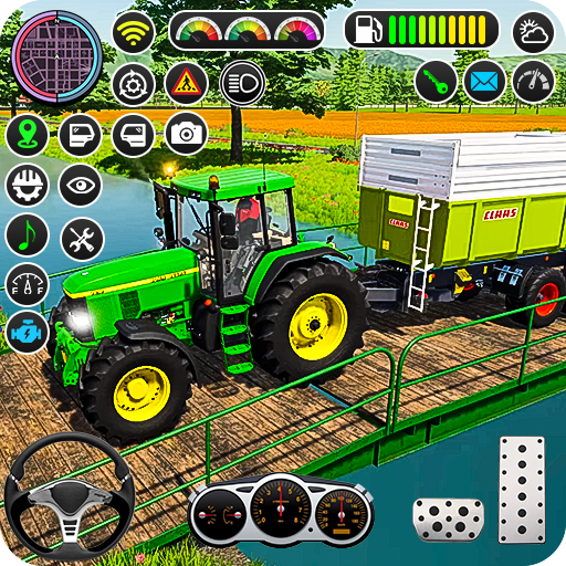 Farm Tractor- Driving 3D Games Mod