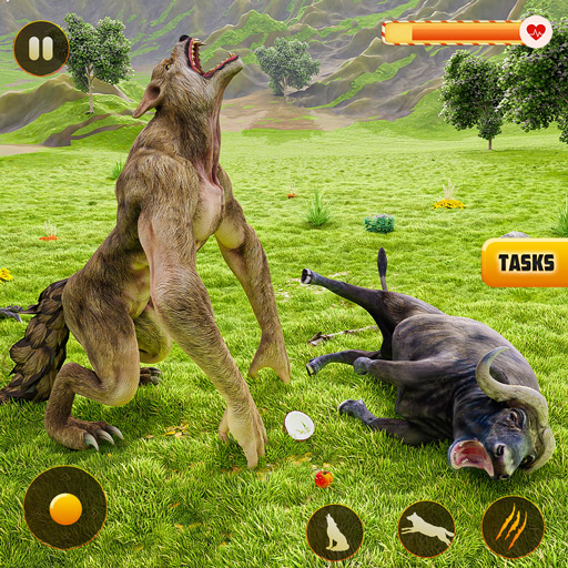 Wolf Game: Wild Wolf Animal 3D Mod