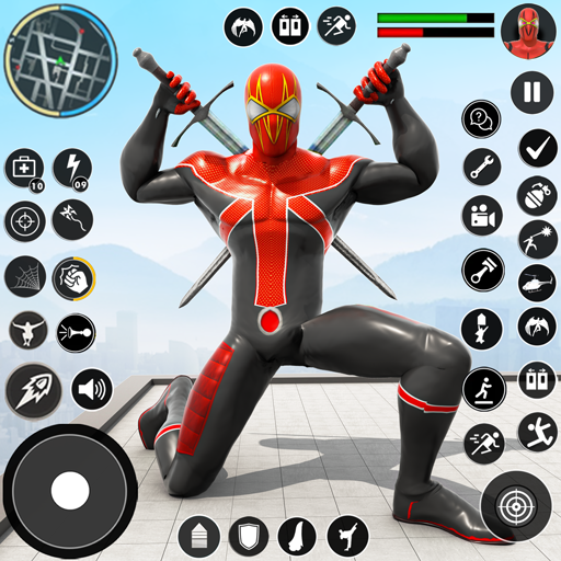 Spider Fighter Game- Superhero Mod