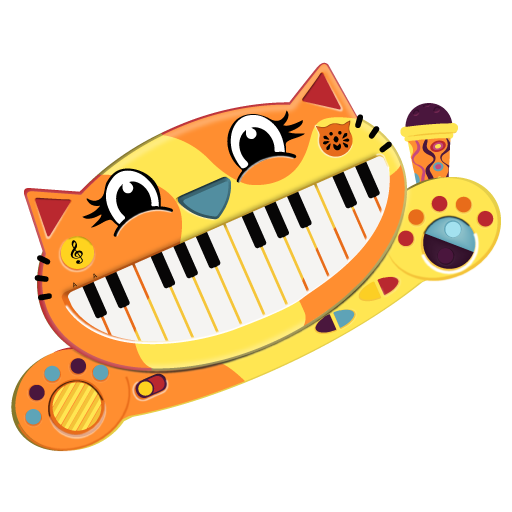 Cat Piano. Sounds-Music Mod