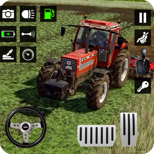Village Tractors Farming Games Mod