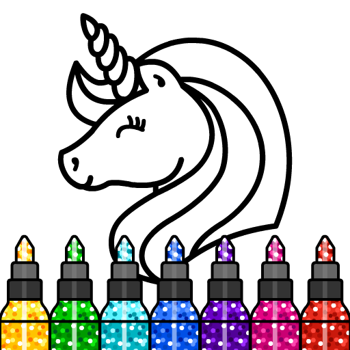 Unicorn Coloring Book & Games Mod