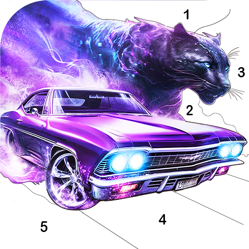 Cars, Transport Coloring Games Mod