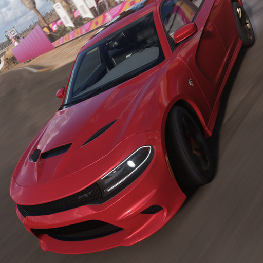 Driving Dodge Charger Race Car Mod